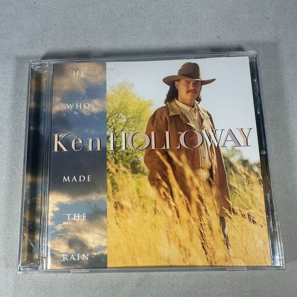 Ken Holloway CD He Who Made The Rain Christian Country Music 1994 Brentwood - Picture 1 of 3